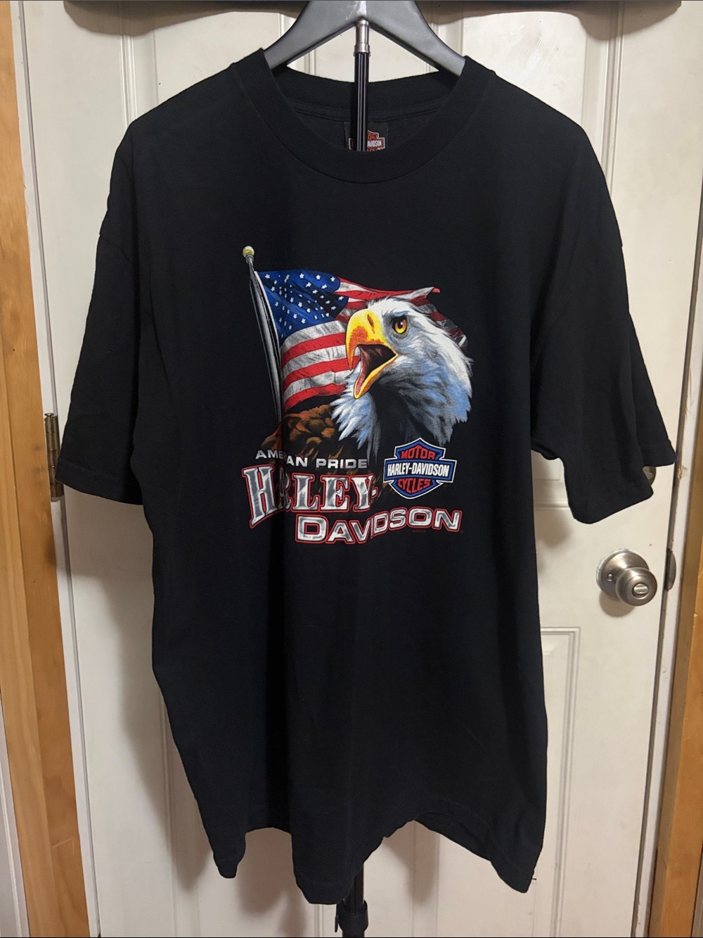 Vintage 2003 Harley Davidson Eagle Double Graphic Florida Tee
